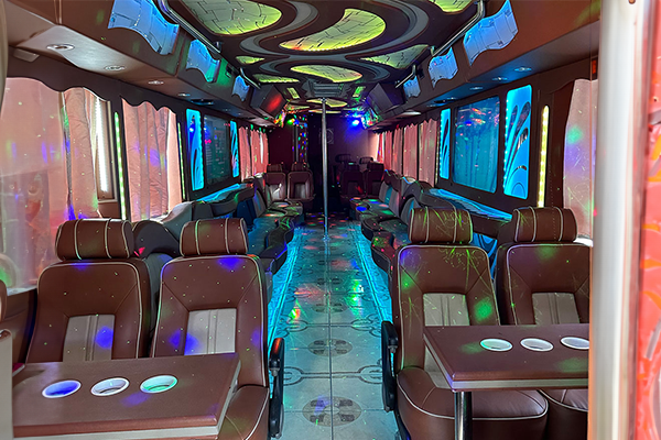 new york limo bus